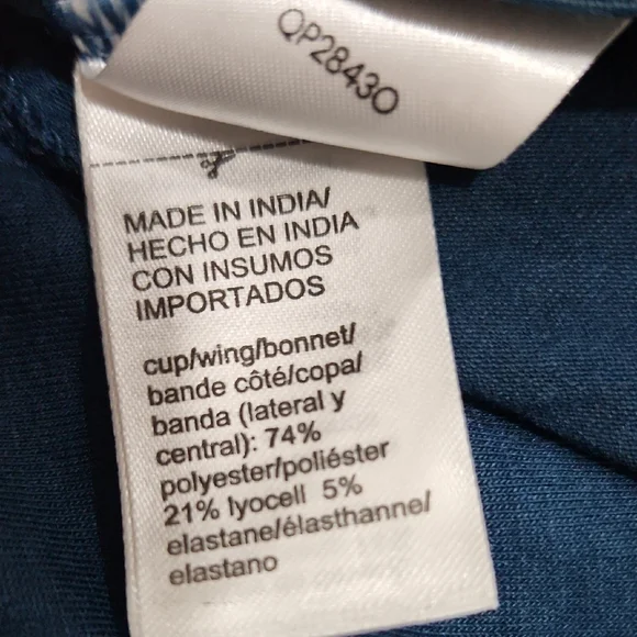 Calvin Klein Navy Bralette - Picture 5 of 6